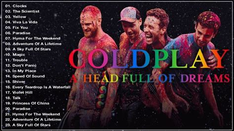 Playlist Konser Coldplay
